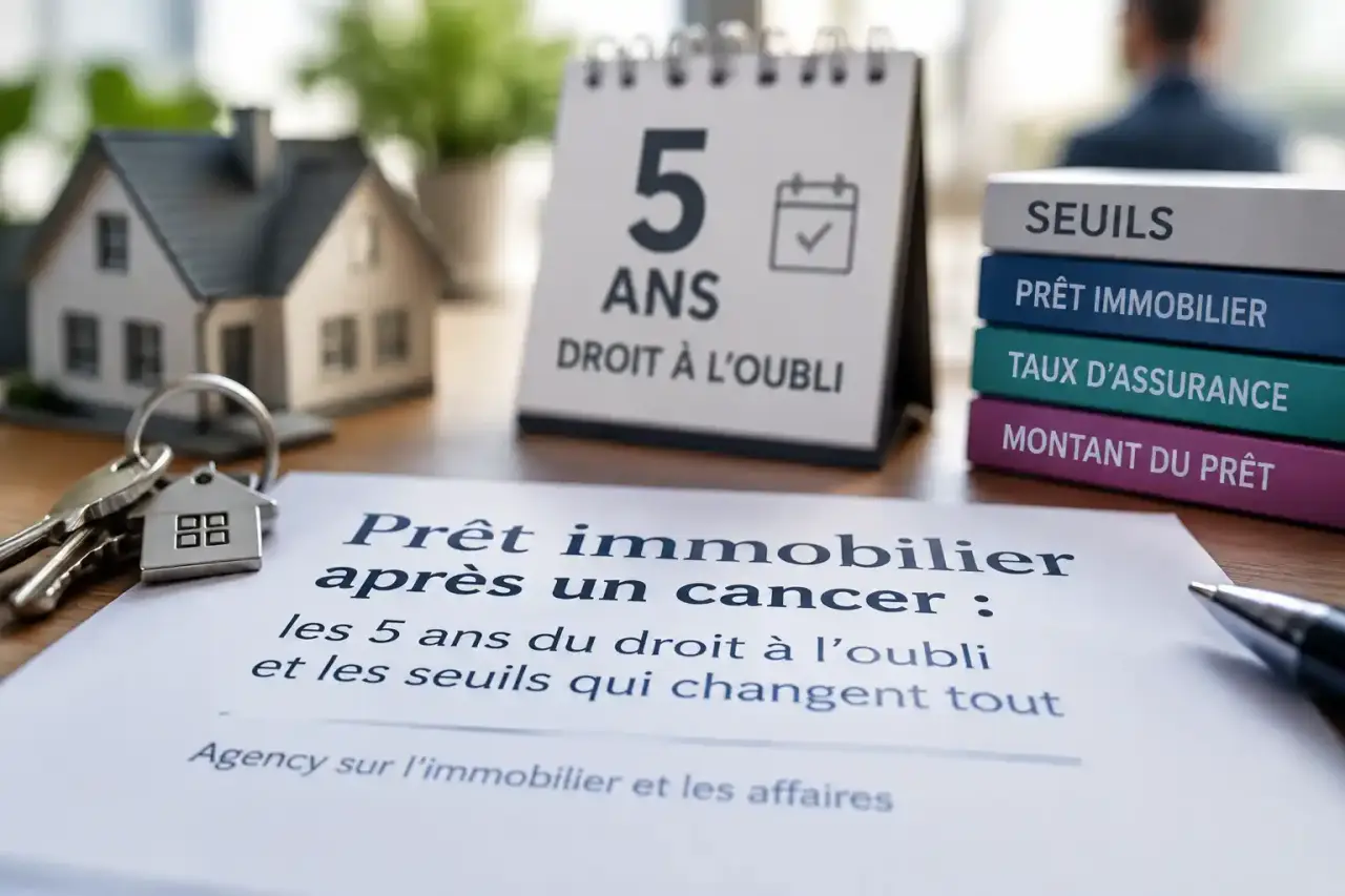 Prêt immobilier après un cancer : les 5 ans du droit à l'oubli et les seuils qui changent tout