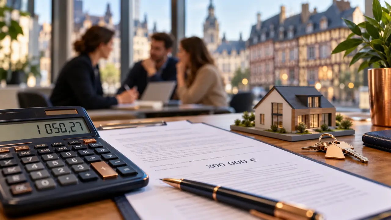 Prêt immobilier Rennes : 200 000 € sur 15 ou 25 ans, ce que l'écart de durée coûte vraiment