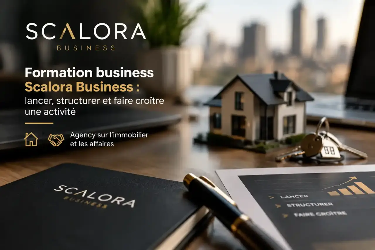 Formation business Scalora Business : lancer, structurer et faire croître une activité