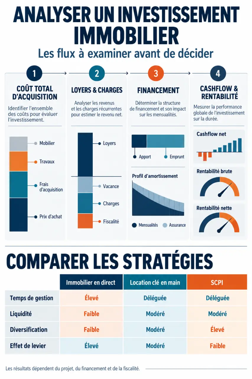 Conseiller en investissement immobilier et analyse de la rentabilité locative
