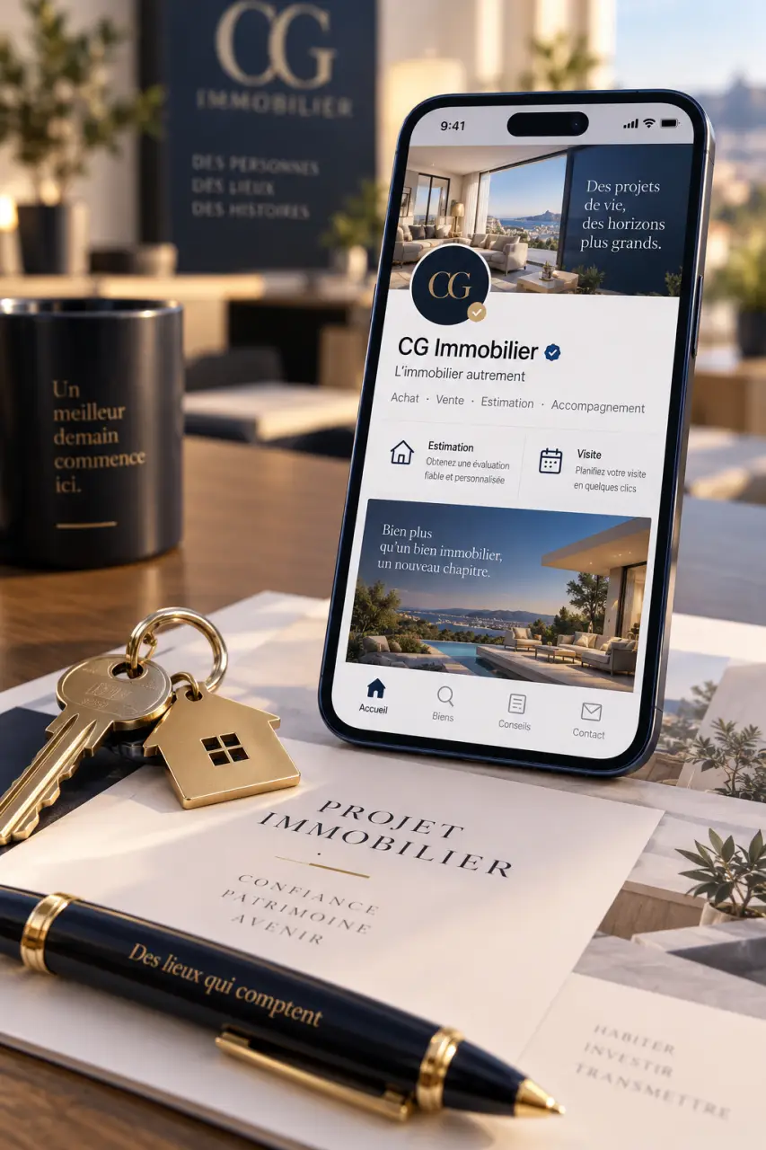 CG Immobilier : vérifiez l’agence avant de demander une estimation ou une visite