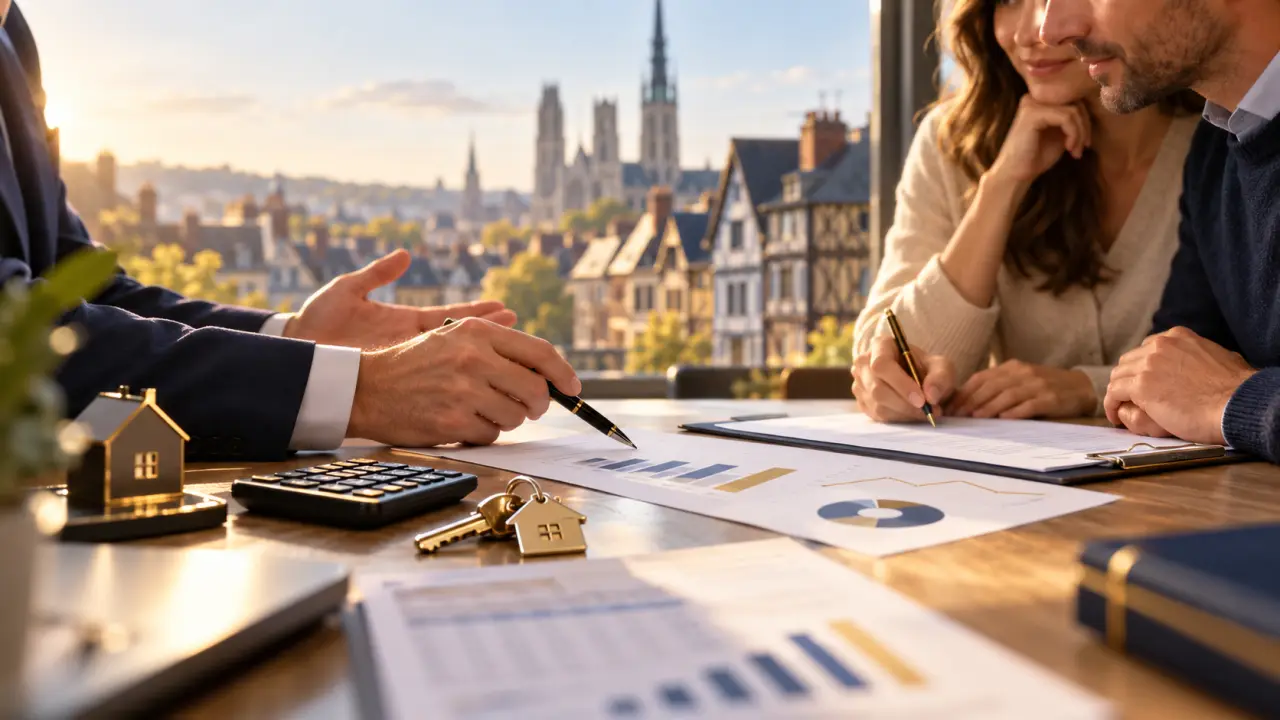 Rachat de prêt immobilier à Rouen : alléger la mensualité sans négliger le coût total
