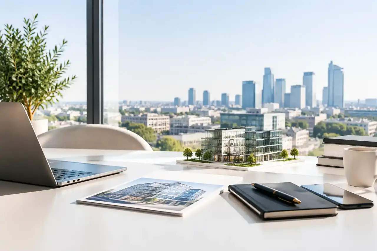 Bureaux d'affaires modernes et transactions confidentielles