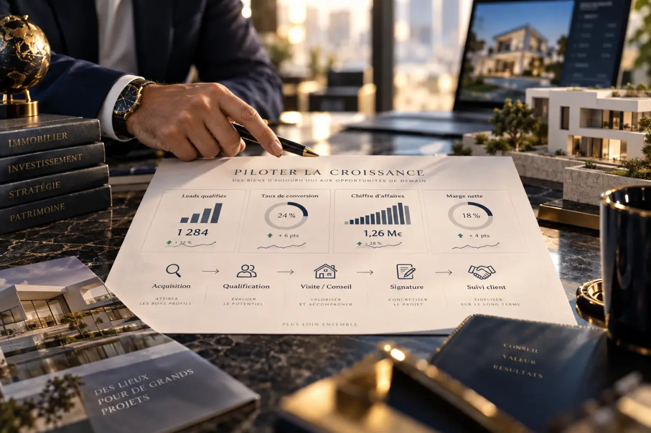 Piloter la croissance d’une entreprise avec 4 KPI et des process clairs